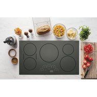 GE Cafe CHP9536SJSS 36" Built-in Induction Cooktop with Five Elements Glide Touch Controls Stainless Steel Clad... N2