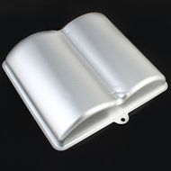 Hanperal 3D Book Shape Fondant Cake Tin Baking Mold Decorating Bake Ware Tools N7