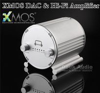 Nobsound COAX / OPT / USB XMOS DAC Audio Decoder &amp; HiFi Digital Stereo Amplifier Silver N6