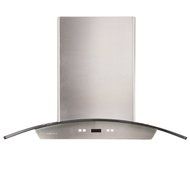 CAVALIERE 36" Wall Mounted Stainless Steel / Glass Kitchen Range Hood 900 CFM SV218D-36 N2