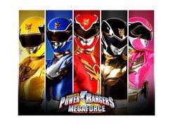 Power Rangers Megaforce Image Photo Cake Topper Sheet Personalized Custom Customized Birthday Party - 1/4 Sheet... N2