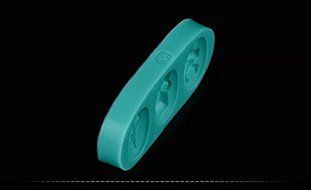 Topnew-Candy Cavity Silicone Chocolate Mold Candy and Gummy Moulds Skull H2216 N3