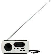LeeKer Emergency Solar Power Dynamo Hand Crank FW/AM/NOAA Weather Alert Radio Built in LED Flashlight with USB... N2