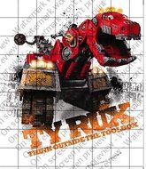 Dinotrux Outside The Toolbox Licensed Edible Cake Topper #40369 N2