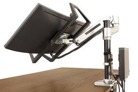 FaceStation Bundle - 7 Items: Dell U3415w 34&quot; Curved Monitor, Ergotron LX HD Sit Stand Adjustable... N2