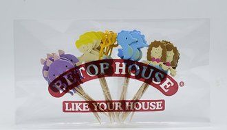 BETOP HOUSE Set of 24 Pieces Under The Sea Theme Mermaid Couple Cake Cupcake Decorative Cupcake Topper for Kids... N5