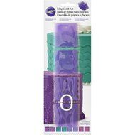 Wilton 417-7551 4 Piece Cake Combs Set N3