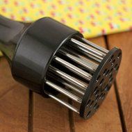 Lisingtool Kitchen Tools,New Meat Meat Tenderizer Needle With Stainless Steel Kitchen Tools (Black) N8