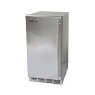 Perlick Compact Refrigerator 15 Inches With Solid Stainless Door Hinge Right - PR-HP15RS1R