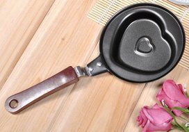 Creazy&reg; Skillet Heart Healthy Nonstick Stainless Steel Frying Pan Eco Fry Pan (A) N7
