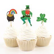 Tonnier - &clubs; Fairy Tale Series &clubs; - Pirate Set of 24 Pieces - Cake and Cupcake Toppers, Decoration N8
