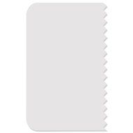 Knights Bridge Global Local PME Patterned Edge Plastic Side Scrapers, Set of 4 N4