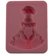 Sweet Elite Tools - Tassel 3 Silicone Rolled Fondant and Gumpaste Mold by Colette Peters N2