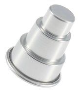 BleuMoo 3 Tier Cupcake Pudding Chocolate Cake Mold Baking Pan Mould Party Home Use N3