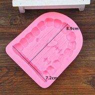 GogoForward DIY Silicone Fondant Mould Cake Decoration Chocolate Cutter Mold (Mushroom Snail Style) N11