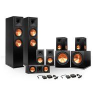 Klipsch 7.2 RP-250 Reference Premiere Surround Sound Speaker Package with R-110SW Subwoofers and two FREE Wireless... N2