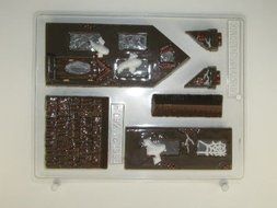 Haunted House H092 Halloween Chocolate Candy Mold