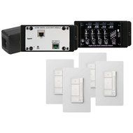 On-Q/Legrand Digital Audio 4 Room Expansion Kit, Light Almond (AU7054-LA)