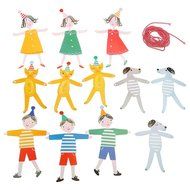 Baby Shower Birthday Party Cake Topper Cake Bunting Flag Party Decor DIY #1 N6