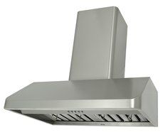 KOBE Range Hoods CHX9130SQB-WM-1 Contemporary Wall Mount Range Hood, 3-Speed, 680 Cfm, LED Lights, Baffle Filters... N6