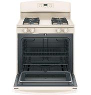 GE JGB635DEKCC 30" Freestanding Gas Range in Bisque N3