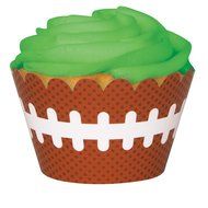 Football Cupcake Wrappers, 12ct N3