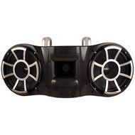 Wet Sounds Revolution Series Dual 10 inch EFG HLCD Tower Speaker - Black w/ Fixed Clamp N3