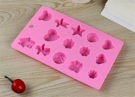 SNW DIY Baking Mold Silicone Cake Mold Chocolate Ice Lattice Mold LOVE N5