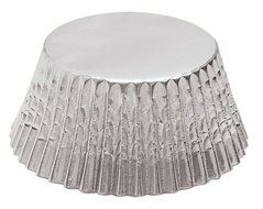 Fox Run Silver Foil Petit-Four Bake Cups, 48 Per Pack
