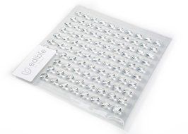 Crystal Clear 7mm Soft Edible Diamonds 100 Pack N3