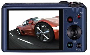 Casio Exilim EX-ZR200 High Speed 16 MP, 12x Optical Zoom Compact Digital Camera (Blue) N2
