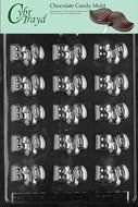 Cybrtrayd H058 Halloween Chocolate Candy Mold, Bite Size Boo