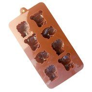 Genenic 28 Cavity Silicone Cake Bread Chocolate Jelly Candy Ice Baking Mould Craft Mold +1PCS Free Nice Baking... N3