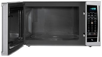 LG LCRT1510SV 1.5 Cu Ft Counter Top Microwave Oven With True Cook Plus and EZ Clean Oven, Silver Color N3