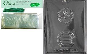 Cybrtrayd P025 Claddagh Pour Box Chocolate Candy Mold with Exclusive Cybrtrayd Copyrighted Chocolate Molding Instructions... N4