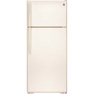GE GIE18GTHCC 17.5 Cu. Ft. Bisque Top Freezer Refrigerator - Energy Star N3