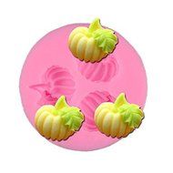 Fashionclubs Silicone Halloween Pumpkins Chocolate/Fondant/Candy Mold Dia 4.8cm N3