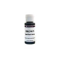 Lorann Oils Liquid Food Color, 1-Ounce, Brown N3