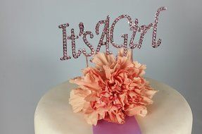 40 &amp; Fabulous Rhinestone Crystal Cake Topper Silver, Gold Numbers, Letters, Bling Love, Wedding, Birthday, Anniversary... N8