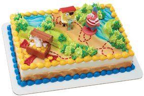 SpongeBob SquarePants Pirates Treasure Hunt DecoSet Cake Topper