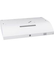 GE JVE40DTWW 30" White Under Cabinet Range Hood - Energy Star
