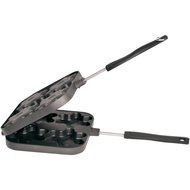 Starfrit 030065-008-0000 Flower Shape Pancake Pan, Gray