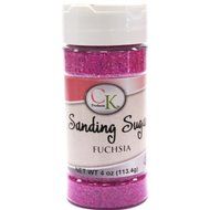 CK Products 78-505F Cake Decorating Sanding Sugar Bottle, 4 oz, Fuchsia