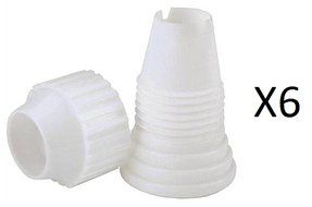 Wilton 402-1006 Drop Flower Decorating Tip, Silver N2