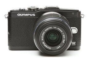 Japanhobbytool Olympus Pen E-PL5 &amp; E-PL6 Camera Leather Decoration Sticker Leica1 type 4008 Black N10