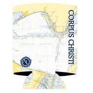 Altered Latitudes Corpus Christi Chart Standard Beverage Cooler (4-Pack)