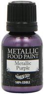 1 X Metallic Purple Food Paint N6
