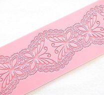 Anyana Butterfly Lace Silicone Fondant Mold Cake Decorating Pastry Gum Pastry Tool Kitchen Tool Sugar Paste Baking... N3