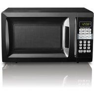 Hamilton Beach 0.7 cu ft Microwave Oven , features Child-safe lockout, 10 power levels in Red