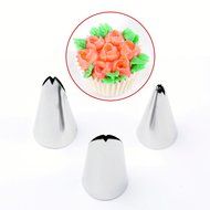 YOUKEE 58 PCS Stainless Steel Russian Piping Tips Set Icing Piping Nozzles Pastry Cake Decorating Tips,54 Flower... N3